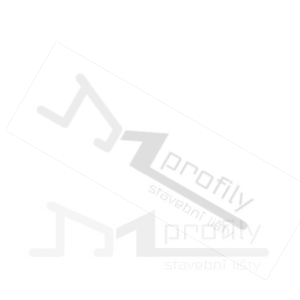 Spádová lišta do sprchy, stěnová 10mm / 1,5m Levá, kartáčovaná nerez chemická