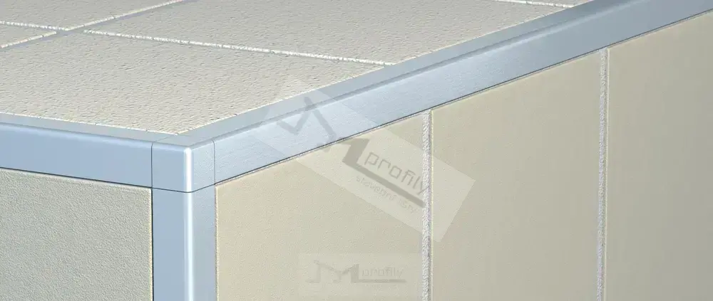 Růžek pravoúhlý 11 mm pololesk, nerez