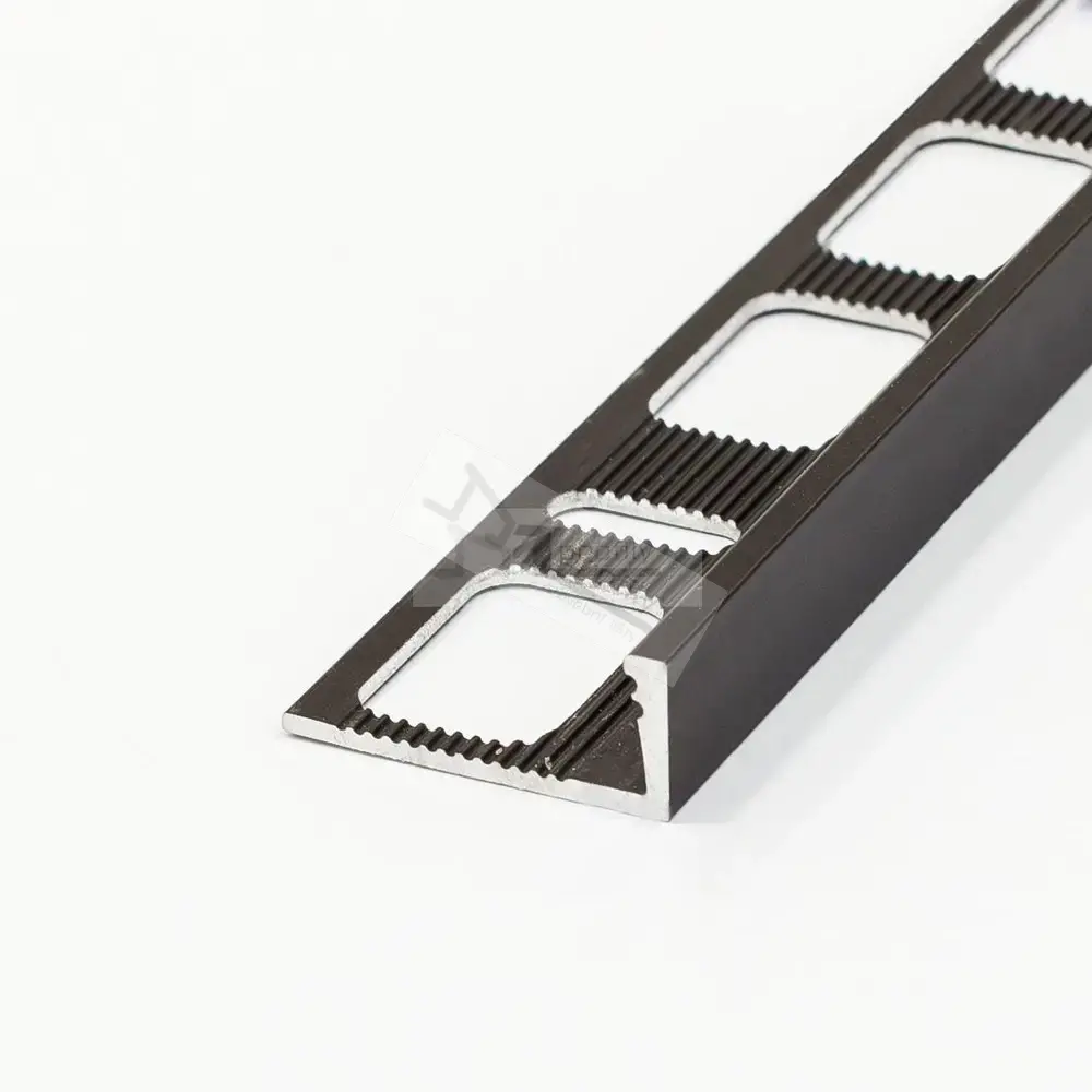 Lišta Havos profil L 9 mm 2,5 m hliník elox bronz tmavý