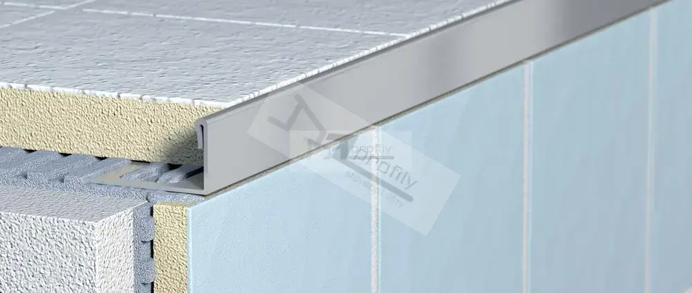 Lišta Havos profil L 9 mm 3 m přírodní hliník