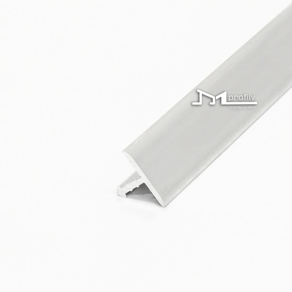 Lišta Dělící profil T 14 mm 2.5 m, leštěný hliník