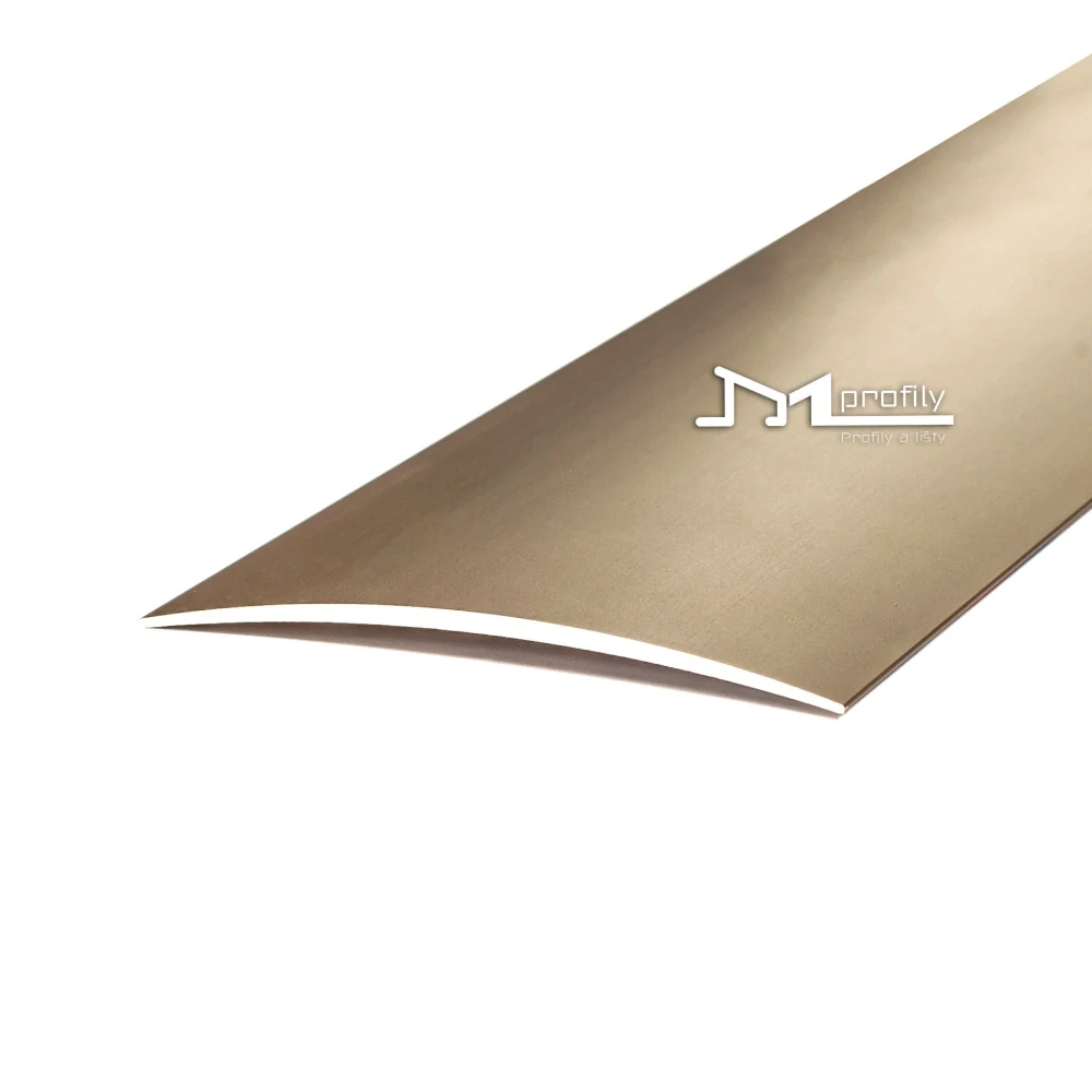Přechodová lišta samolepící 60 mm / 2,7m hliník ELOX CHAMPAGNE