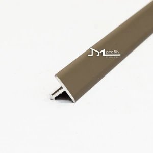 Lišta Dělící profil T 14 mm 2.5 m, hliník elox champagne