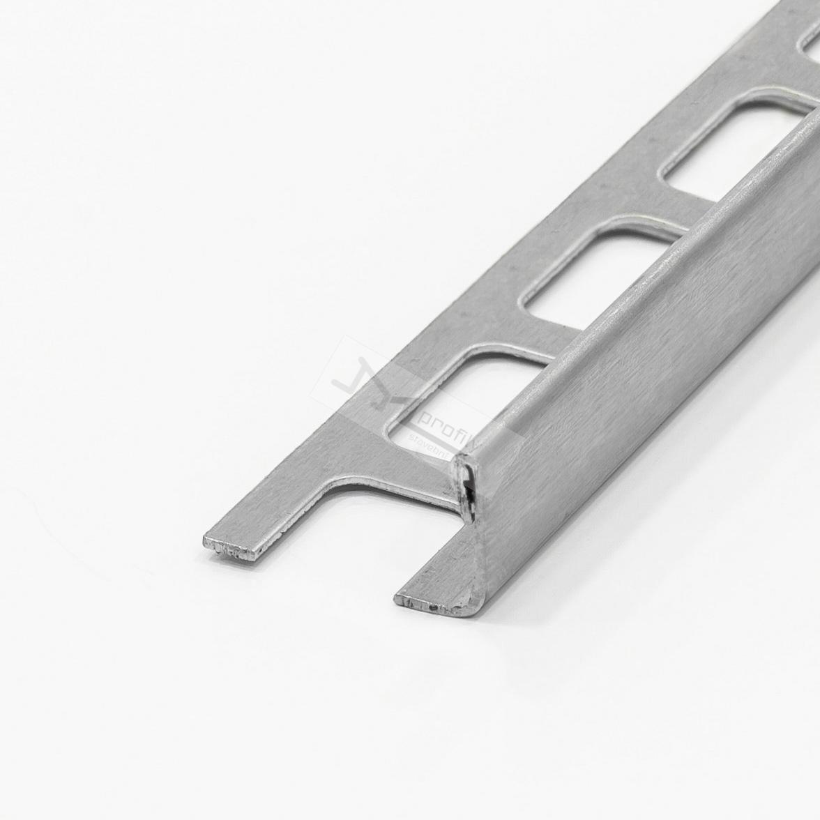 Havos, lišta L 15 mm 2,5 m nerez kartáčovaná