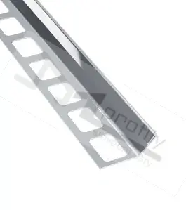 Kamenický roh profil Havos ukončovací lišta 9/250 nerez lesk