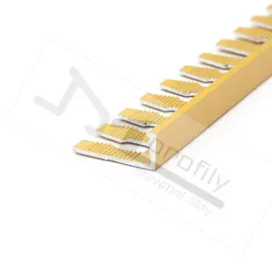 Lišta Havos Flexi tvarovací profil L 8 /2,5m hliník elox zlatý