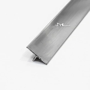 Lišta Dělící profil T 14 mm, 2.5 m, Chrom