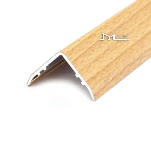 Ochranný roh Havos 25x25 mm 2,7 m hliník dub světlý