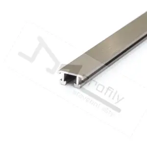 Lišta listela ALEXO 25 mm, 2.5 m, elox champagne