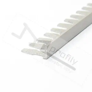 Lišta Havos Flexi tvarovací L 10 /2,5m hliník elox přírodní 