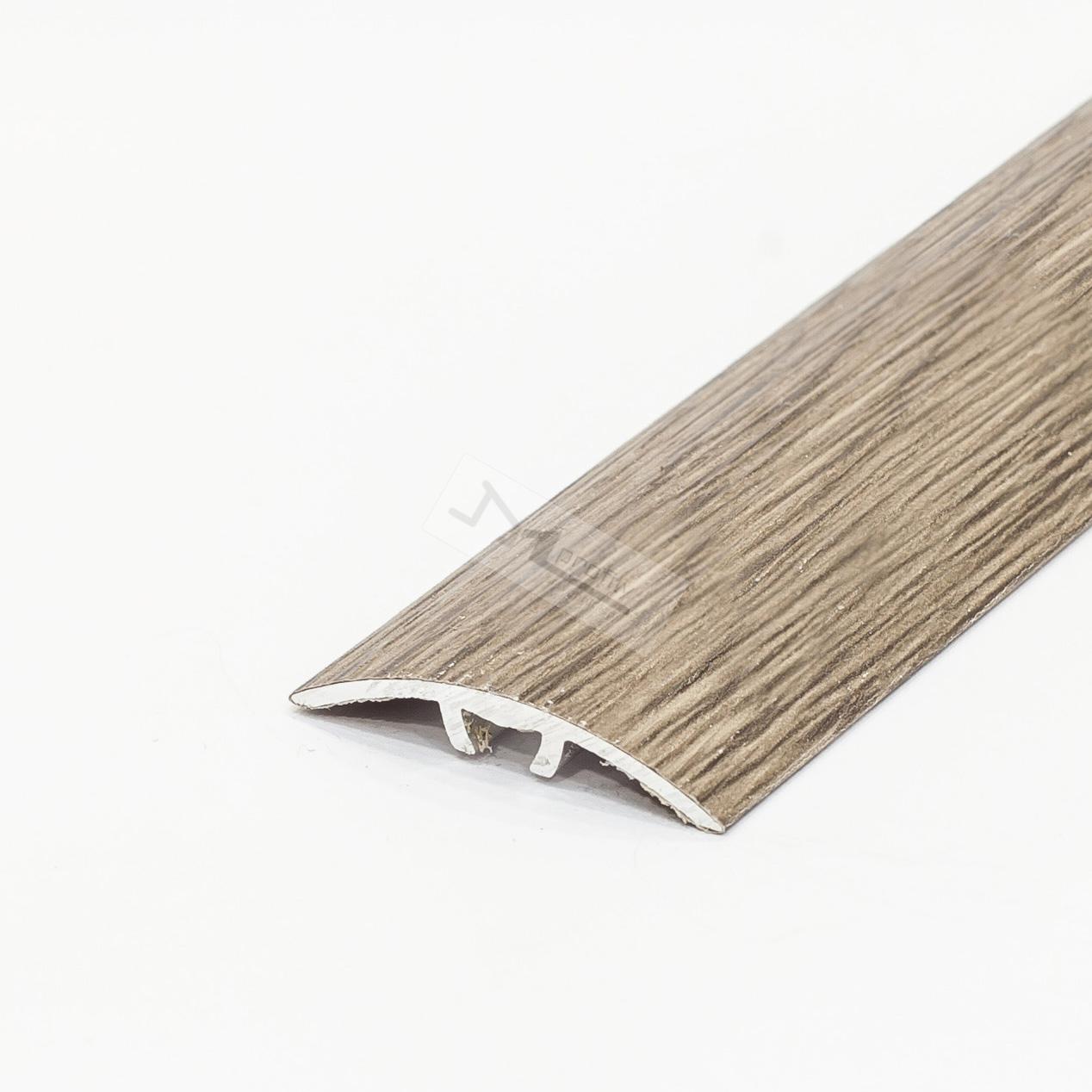 Přechodová lišta samolepící 60mm / 2,7m DUB šedý 