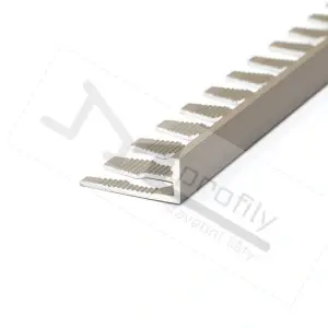 Lišta Havos Flexi tvarovací L 10 /2,5m hliník elox champagne