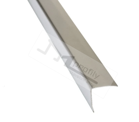 Ochranný roh 25x25 mm 2,5 m nerez kartáčovaná