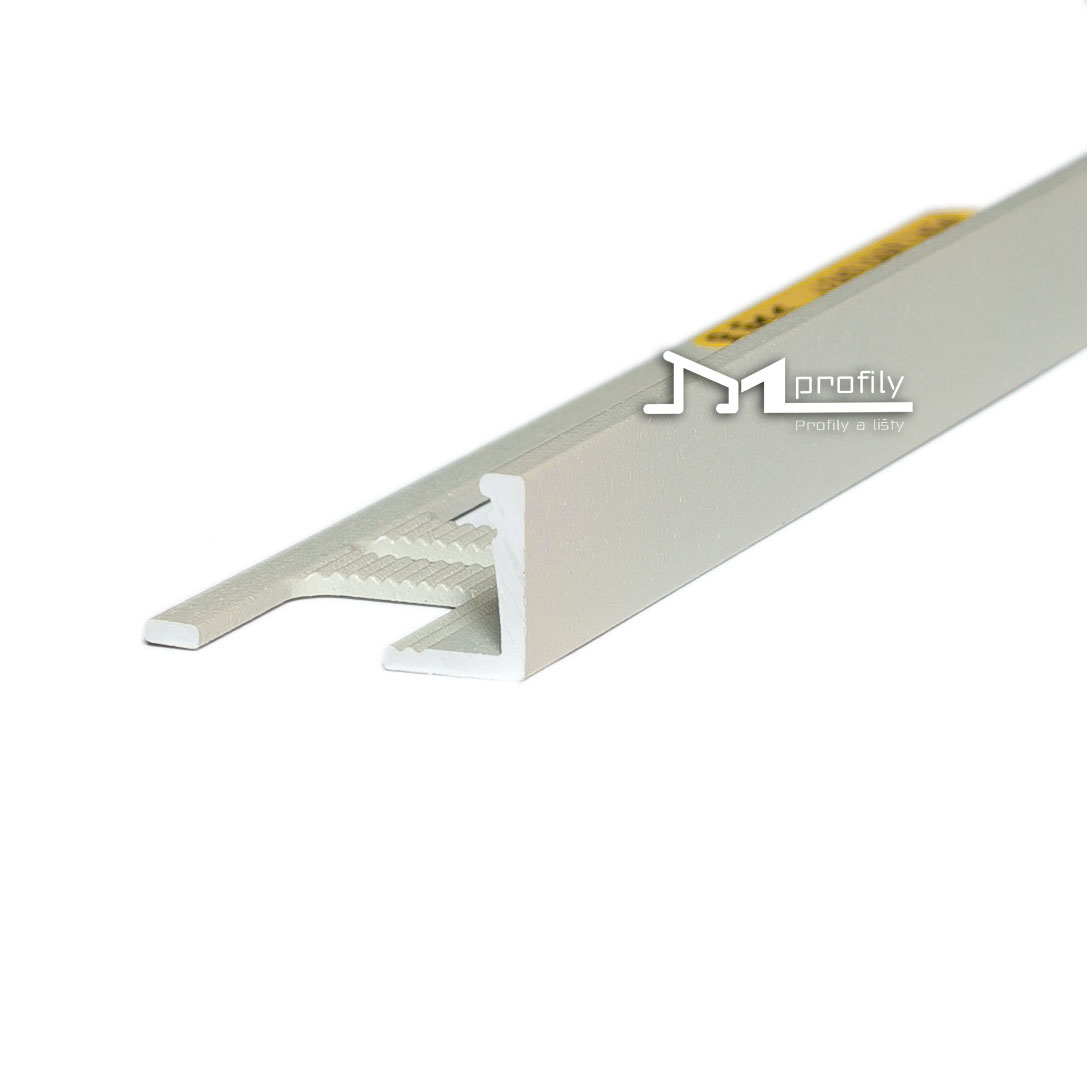 Lišta Havos profil L 9 mm 2,5 m komaxit hedvábná šedá 