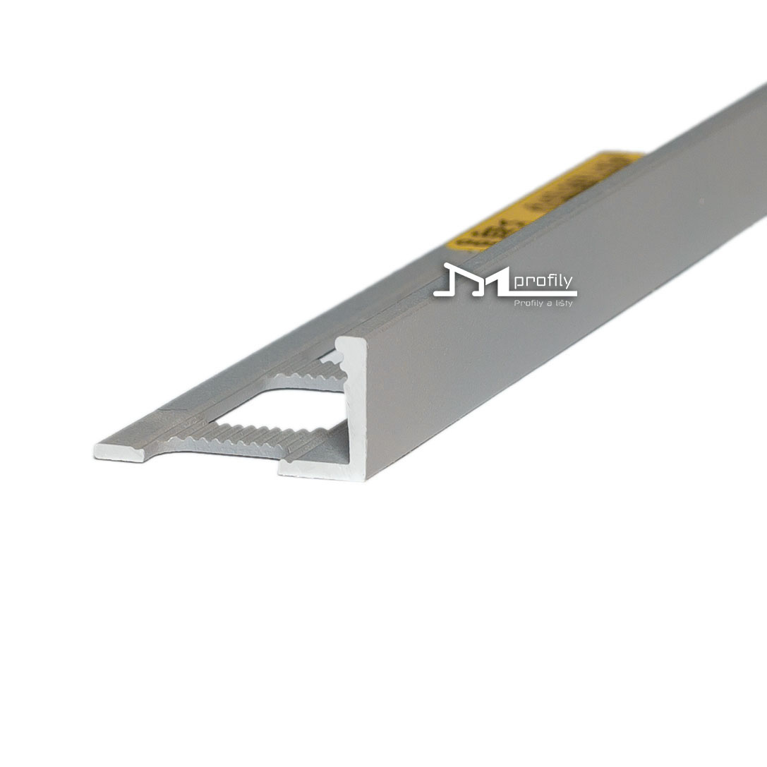 Lišta Havos profil L 11 mm 2,5 m komaxit signální šedá 