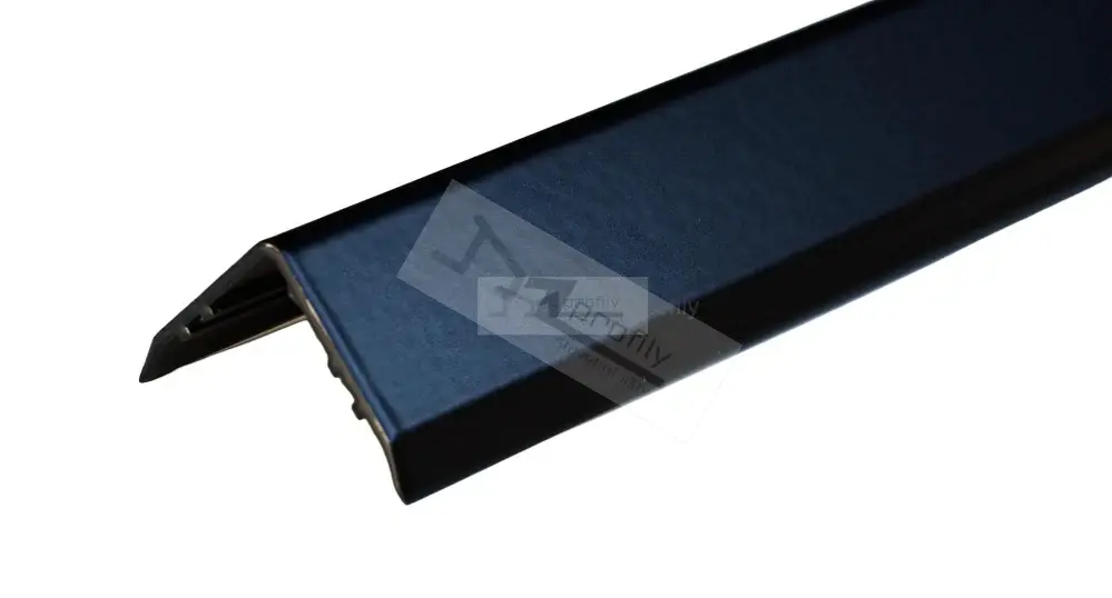 Ochranný roh Havos 25x25 mm 2,7 m komaxit černý