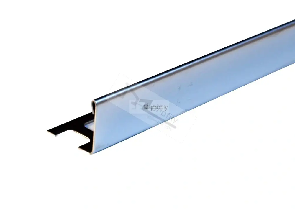 Havos, lišta L 15 mm 2,5 m nerez lesk