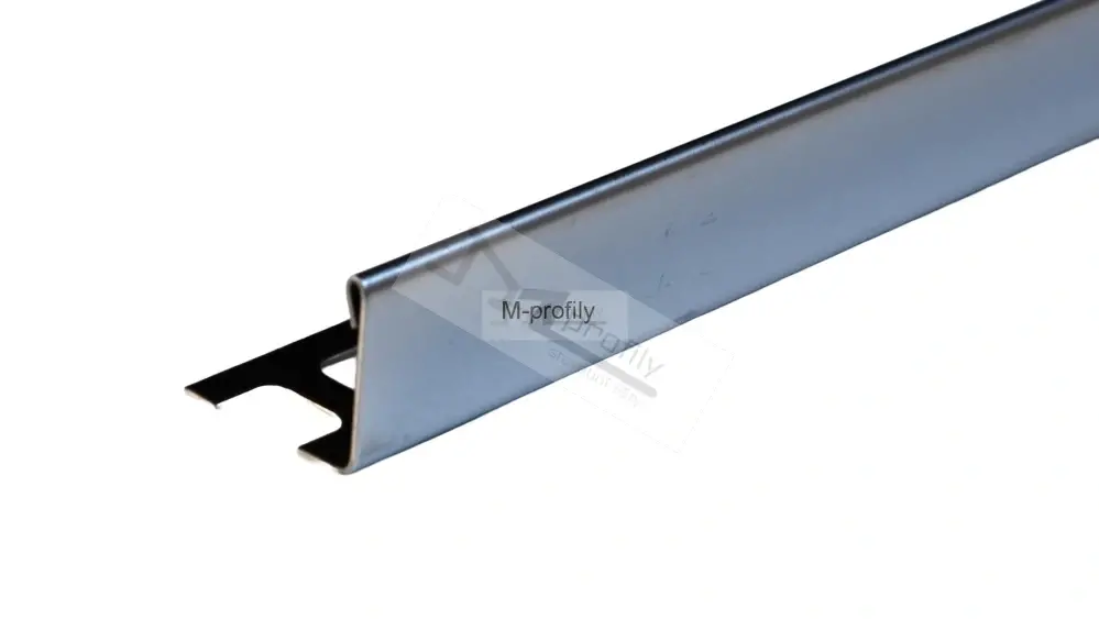 Havos, lišta L 8 mm 2,5 m nerez lesk