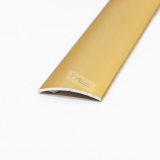 Přechodová lišta samolepící plochá 38mm / 2.7m, hliník ELOX ZLATÝ