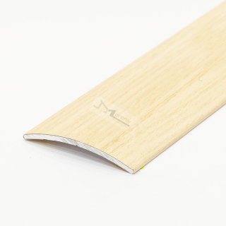 Přechodová lišta oblá 40 mm 2,7 m, Javor dřevodekor, narážecí, hliník