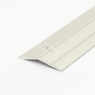 Přechodová lišta samolepící zkosená 35x8mm / 0,9m hliník elox přírodní (stříbrný)