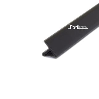 Lišta Dělící profil T 14 mm 2.5 m, komaxit černý